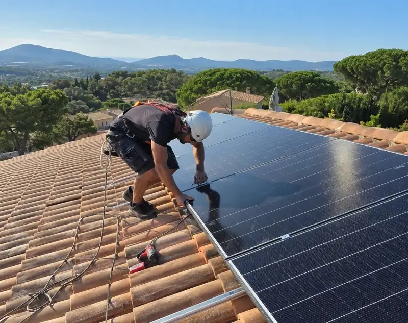 Installateur panneaux solaires Meyrannes — pose photovoltaïque sur toiture