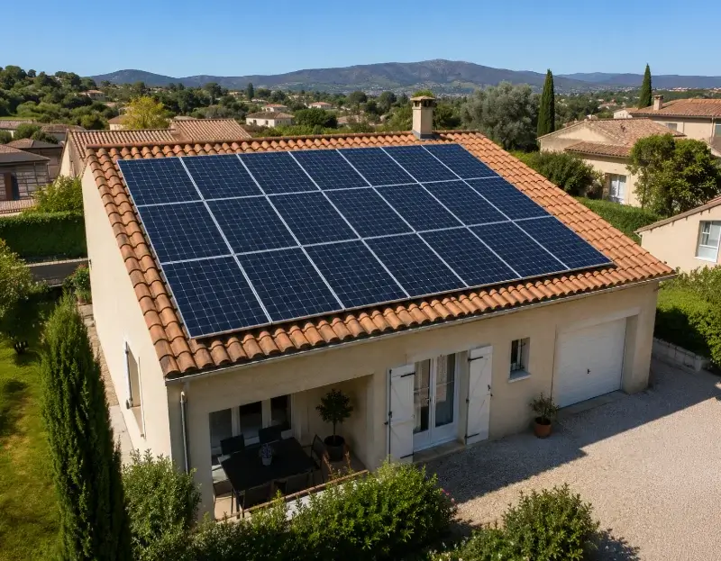Prime à l'autoconsommation panneaux solaires Meyrannes — aide financière de l'État
